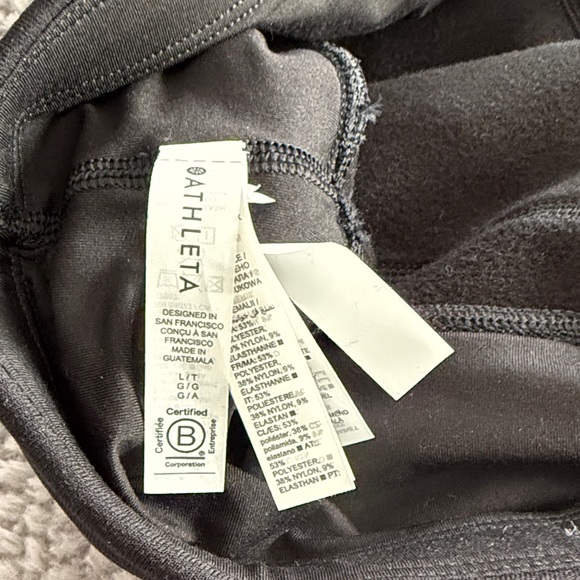 Athleta Black Polartec Power Stretch Pants - Picture 4 of 5